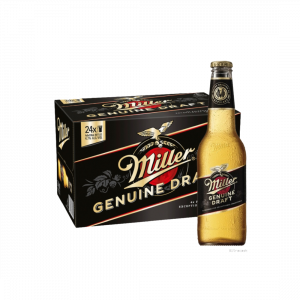 Caja Cerveza Miller 24 unid 1/3